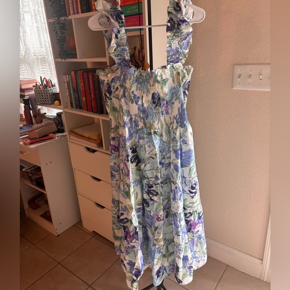 Philosophy Dresses & Skirts - 1X Floral Dress Green, Blue, & Purple